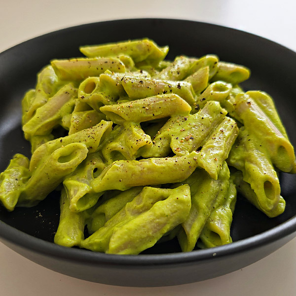 Cashew Zucchini Pasta is an easy to make plant-based vegan recipe by Darebeets.